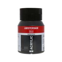 Royal Talens Amsterdam Acrylverf 500 ml - Lampenzwart 702 - thumbnail