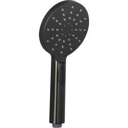 Ben Push handdouche rond Ø12cm 3 straalsoorten gunmetal
