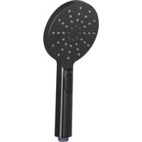 Ben Push handdouche rond Ø12cm 3 straalsoorten gunmetal - thumbnail