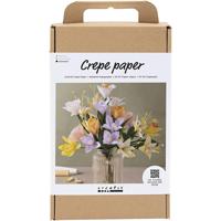 Creativ Company Hobbyset crêpepapier, 1 doos - thumbnail