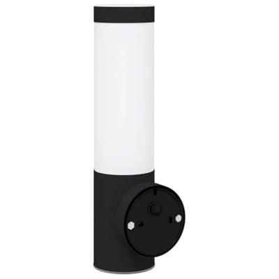VidaXL Buiten wandlamp zwart 12 x 8,5 x 29 cm