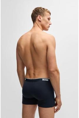Hugo Boss boxershorts Power 3-pack blauw-blue-grijs