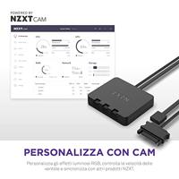 NZXT F140 RGB DUO - 140mm RGB Fan - Single - White - thumbnail