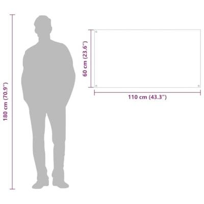 VidaXL Keuken spatscherm lichtgrijs 110 x 60 cm gehard glas