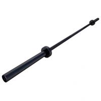 Olympische halterstang 220 cm - 50/51 mm Zwart - thumbnail
