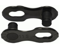 KMC missinglink 11 dlc - 5.65mm - zwart - fietskettingverbinder - thumbnail