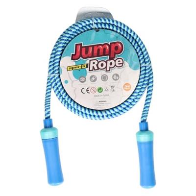 Springtouw Kleur Gestreept, 200cm