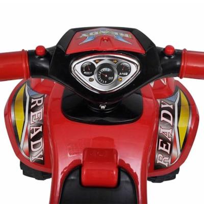 Loopquad met licht en geluid rood Loopquad met licht en geluid rood