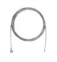 Binnenkabel Slurf Koppeling 2.00M RVS - thumbnail