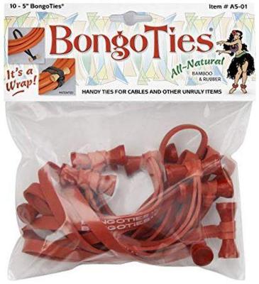 Bongo Ties All-Red 10st