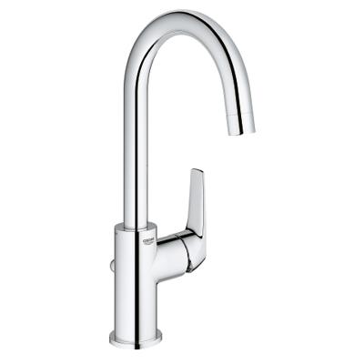 GROHE Start Flow waterbesparende wastafelkraan L-size met afvoerplug chroom 23811000