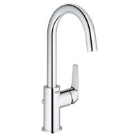 GROHE Start Flow waterbesparende wastafelkraan L-size met afvoerplug chroom 23811000 - thumbnail