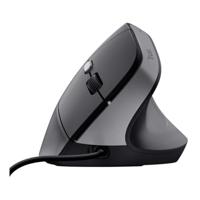 Trust Bayo II Ergonomische muis USB Zwart 6 Toetsen 800 dpi, 1200 dpi, 1600 dpi, 2400 dpi Ergonomisch, Geluidsarme toetsen, Geïntegreerd scrollwiel - thumbnail