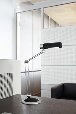 Maul MAULoffice 8215095 Bureaulamp Spaarlamp E27 20 W Zilver, Zwart Maul MAULoffice 8215095 Bureaulamp Spaarlamp E27 20 W Zilver, Zwart