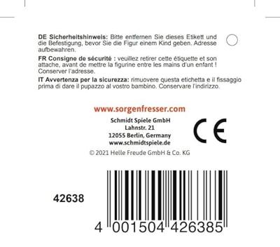 Schmidt Spiele Zorgenvriendje - Pit pluchenspeelgoed