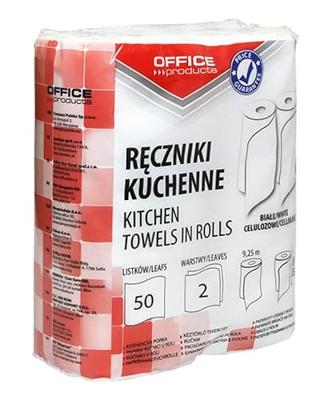 OFFICE products keukenpapier, 2 laags, 50 vellen, pak van 2 rollen