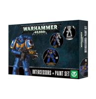 Warhammer 40,000 - Space Marines: Assault Intercessors + Paints Set - Games workshop - thumbnail
