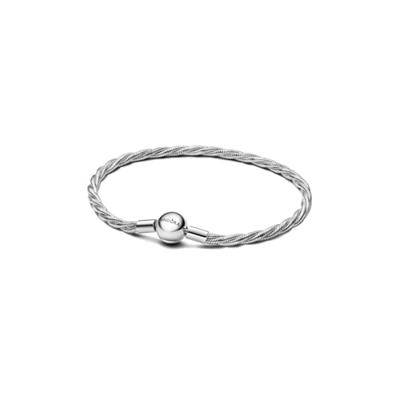 Armband Dames Pandora 593757C00-18 Zilverkleurig Armband Dames Pandora 593757C00-18 Zilverkleurig