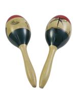 DIMAVERY Maracas Jamaika, wood 2x - thumbnail