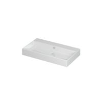 INK Unlimited Wastafel Porselein Zonder Kraangat - 800x450x110 mm - Glans Wit - thumbnail