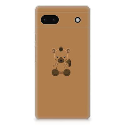 Google Pixel 6A Telefoonhoesje met Naam Baby Hyena Google Pixel 6A Telefoonhoesje met Naam Baby Hyena