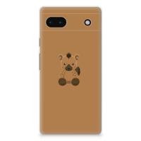 Google Pixel 6A Telefoonhoesje met Naam Baby Hyena - thumbnail