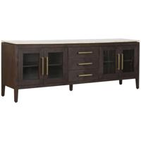 Dressoir Home ESPRIT Marmer Mangohout 200 x 40 x 70 cm - thumbnail