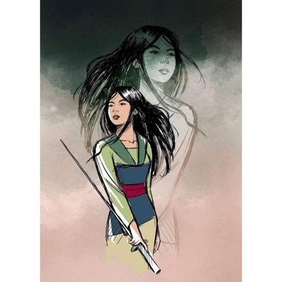 Komar Into Adventure Fotobehang Disney - Brave Mulan - IADX4-083
