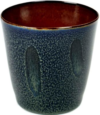 SERAX - Terres de Reves - Beker 0,18l Dark Blue/Rust