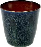 SERAX - Terres de Reves - Beker 0,18l Dark Blue/Rust - thumbnail
