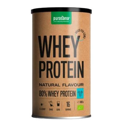 Purasana Whey Protein Natuur BIO 400g