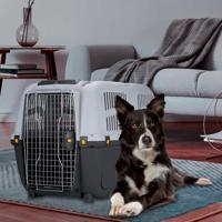 TRIXIE VERVOERSBOX SKUDO TAUPE / ZAND 55X35X36 CM - thumbnail