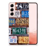Samsung Galaxy S22 | Siliconen hoesje | met foto Kentekenplaten - thumbnail