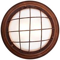 Brilliant 94492/60 Typhoon Plafondlamp LED E27 80 W Roest, Wit - thumbnail