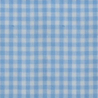 Vaessen Creative • coco-ton katoen stof 45x50cm basic lichtblauw ruit