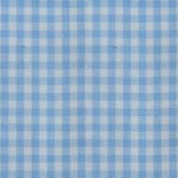 Vaessen Creative • coco-ton katoen stof 45x50cm basic lichtblauw ruit - thumbnail