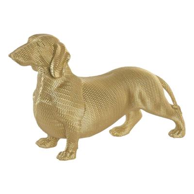 Decoratieve figuren Home ESPRIT Gouden Hond