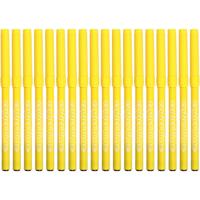 Colortime stiften lijndikte 2 mm citroengeel 18 stuks - thumbnail