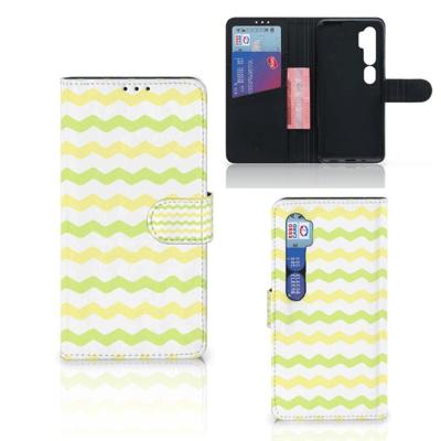Xiaomi Mi Note 10 Pro | Telefoon Hoesje | Waves Yellow