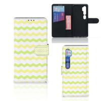 Xiaomi Mi Note 10 Pro | Telefoon Hoesje | Waves Yellow - thumbnail