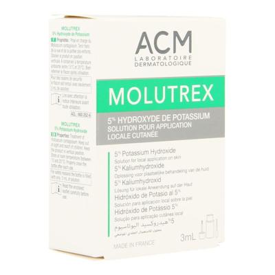 Molutrex 5% Opl Cutaan Fl 3ml