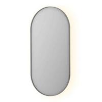 Spiegel Ink SP20 Ovaal In Stalen Kader 60 x 4 x 120 cm Geborsteld RVS Ink - thumbnail