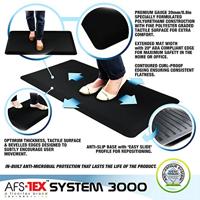 AFS-TEX antivermoeidheidsmat met anti-microbieel middel, ft 50 x 100 cm - thumbnail