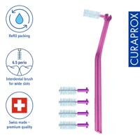 Curaprox Interdentaal rager perio paars gehoekt (5 st) - thumbnail