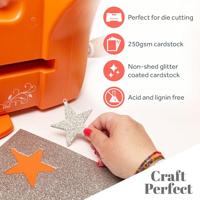 Craft Perfect By Tonic Studios Craft perfect • glitter a4 5 vellen 250g black sapphire - thumbnail