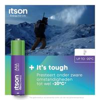 itson itsRECHARGE Oplaadbare AAA batterij (potlood) NiMH 1.2 V 8 stuk(s) - thumbnail