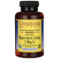 Ultra Albion Magnesium & Calcium | Swanson | 90ct - thumbnail
