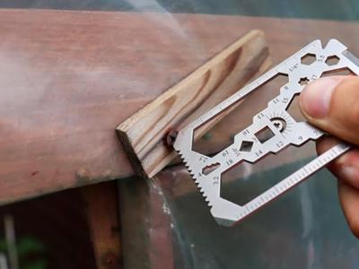 Wallet Card 34 in 1 - Multitool Gadget met 34 functies - Credit Card Formaat Multi tool - Survival Gadget