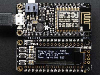 FeatherWing OLED - 128x32 OLED Add-on Voor Alle Veren Boards