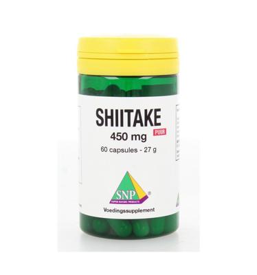 SNP Shiitake 450mg puur 60 Vegetarische capsules